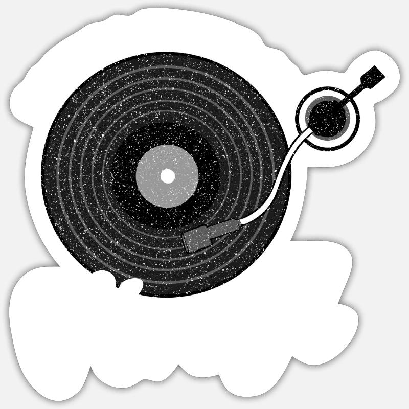 Vinyle - Sticker taille S (10 x 10 cm) - blanc mat