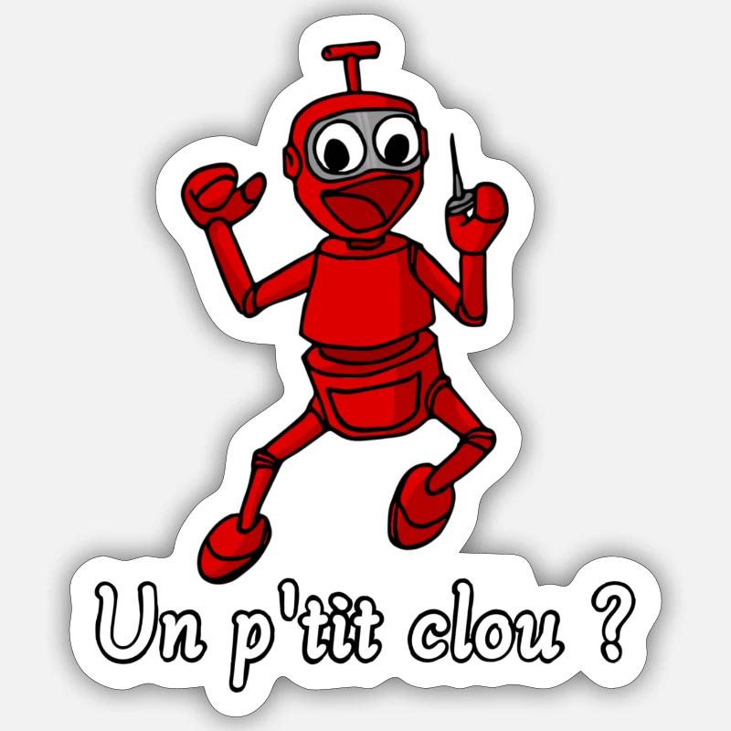 Sticker taille S (10 x 10 cm) - 