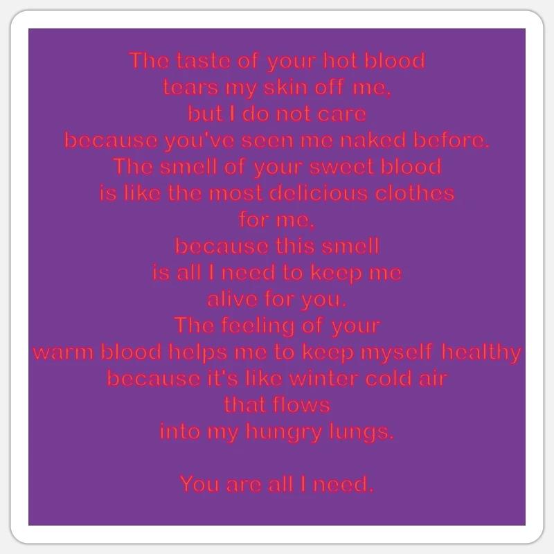 Sticker size S (10 x 10 cm) - 