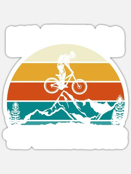 Ich kenn da ne Abkürzung - Sticker Größe S (10 x 10 cm) - Mattweiß
