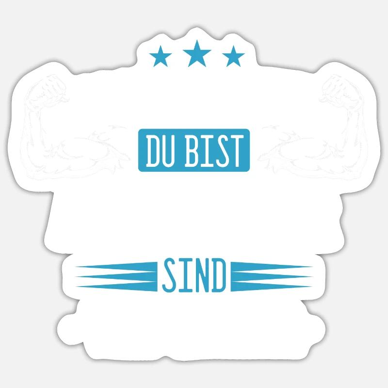 Altenpfleger Pfleger Beruf Spruch Altenpflege - Sticker Größe S (10 x 10 cm) - Mattweiß