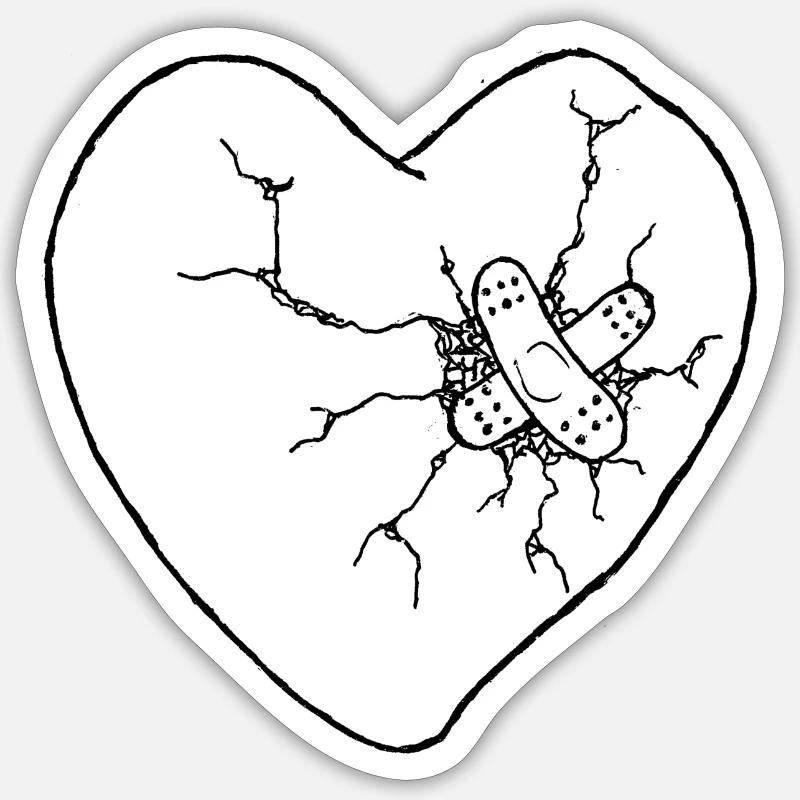 Sticker Größe S (10 x 10 cm) - 