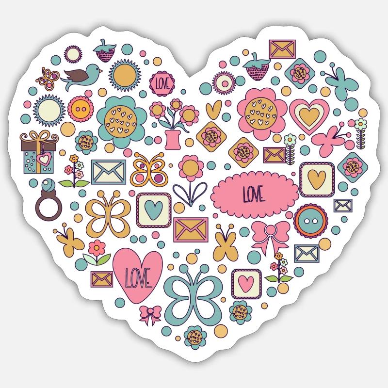 Sticker taille S (10 x 10 cm) - 