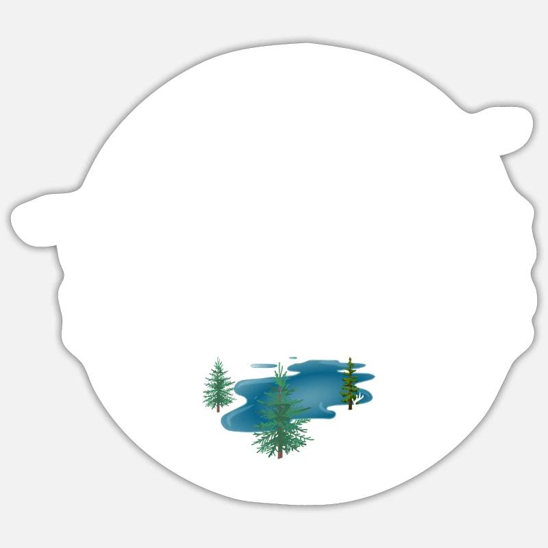 eagle - Sticker size S (10 x 10 cm) - white matte