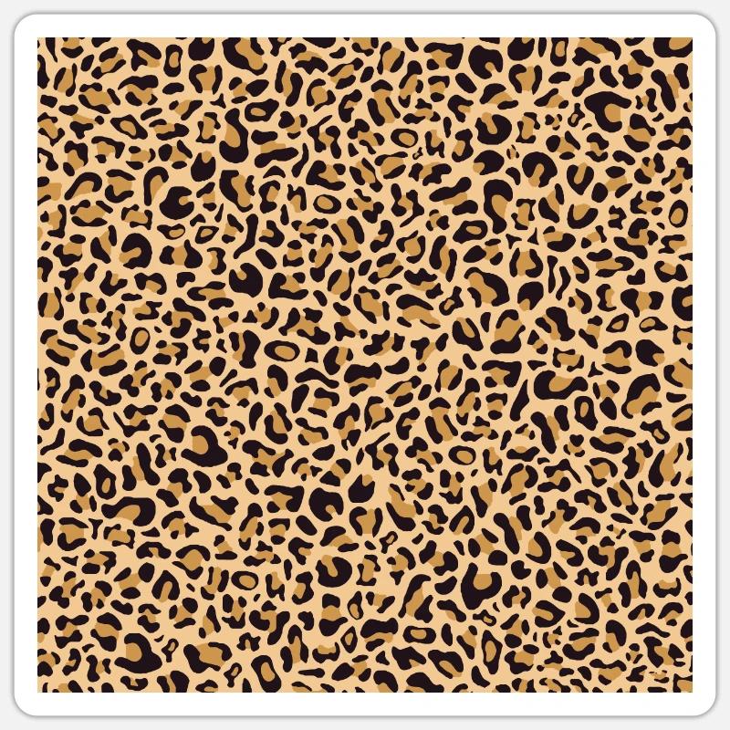 Leopard Pattern | Leopard Print | African Animal Sticker size S (10 x 10 cm)
