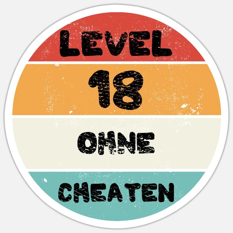 Sticker taille S (10 x 10 cm) - 