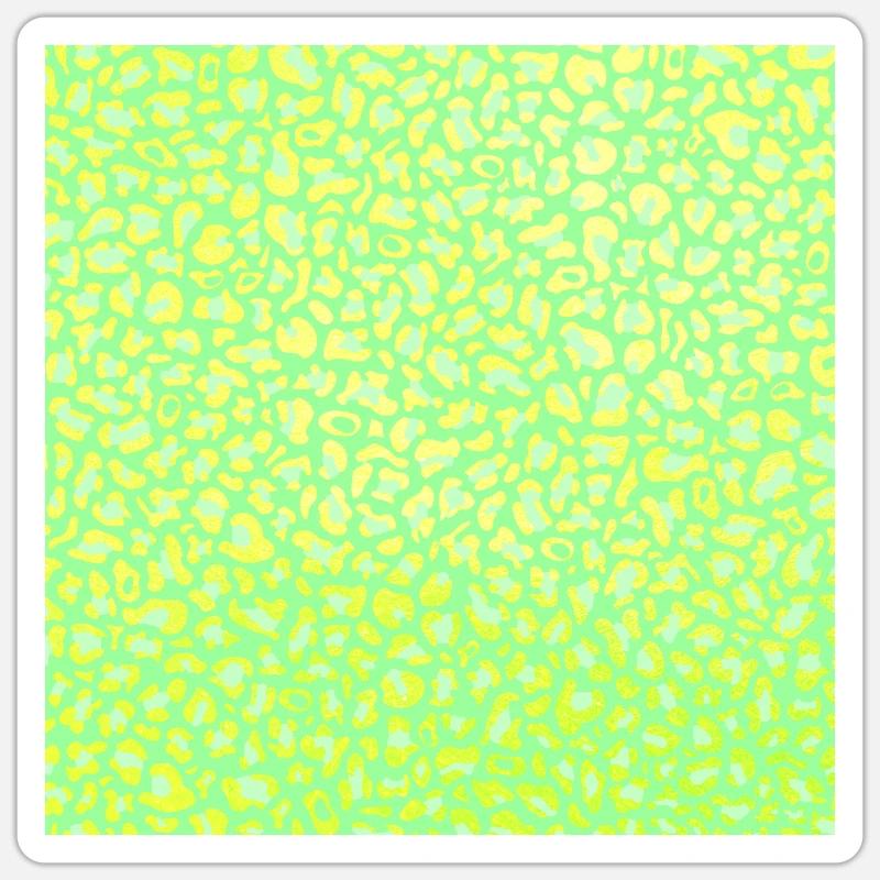 Leopard Pattern | Leopard Print | African Animal Sticker size S (10 x 10 cm)