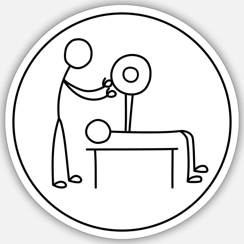 Sticker taille S (10 x 10 cm) - 