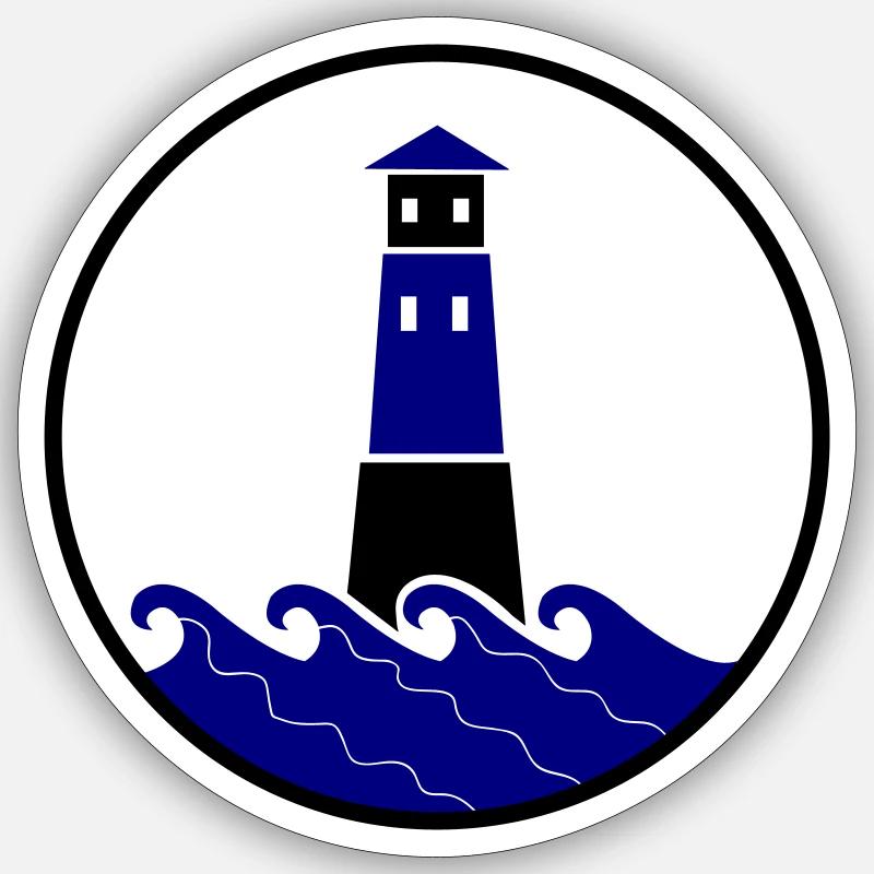 phare Sticker taille S (10 x 10 cm)