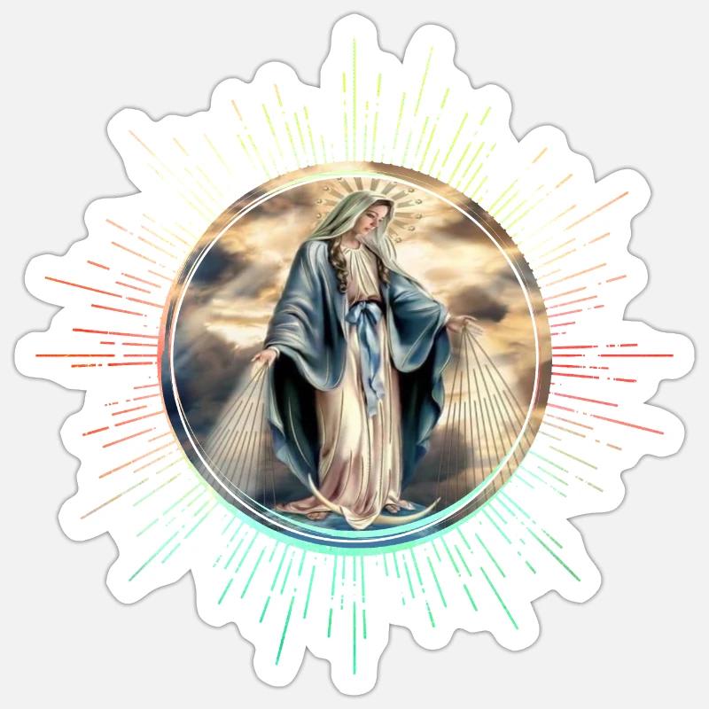 Maria Madonna Sticker size S (10 x 10 cm)