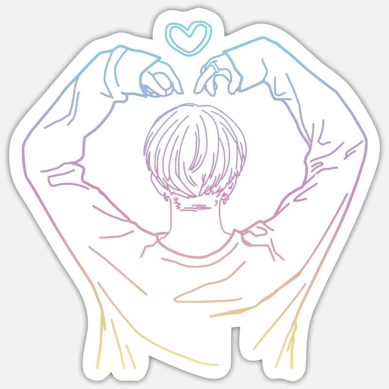 Sticker size S (10 x 10 cm) - 