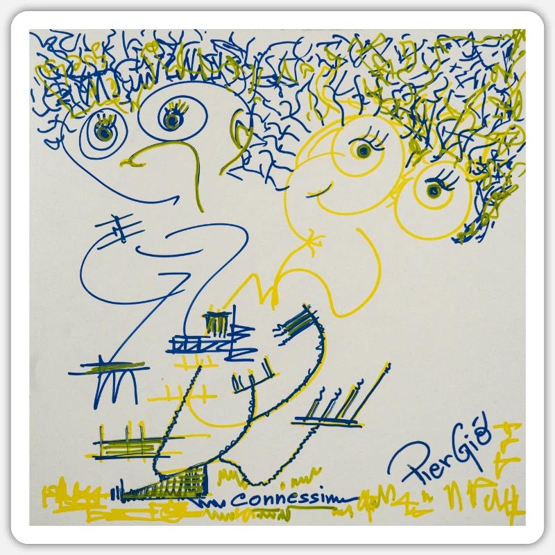 Sticker taille S (10 x 10 cm) - 