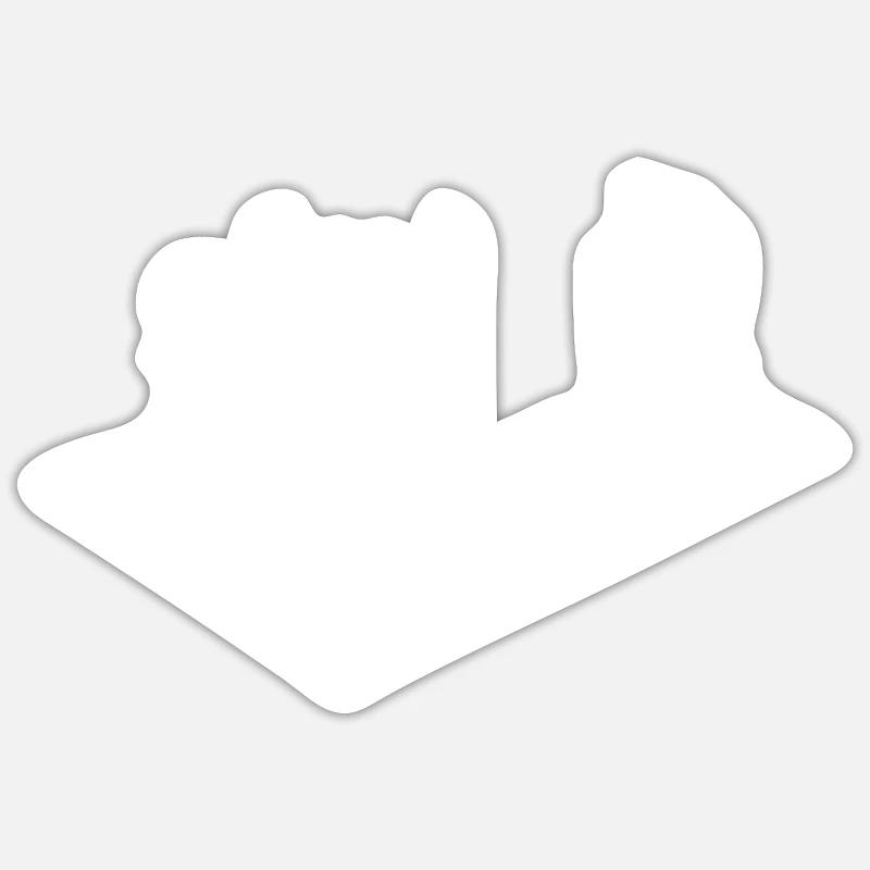 Farmer ranting - Sticker size S (10 x 10 cm) - white matte