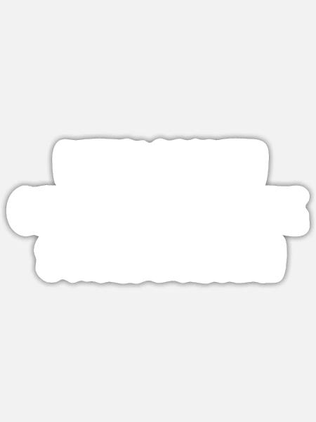 Nerv nicht! geh in die Wüste staubsaugen! - Sticker Größe S (10 x 10 cm) - Mattweiß