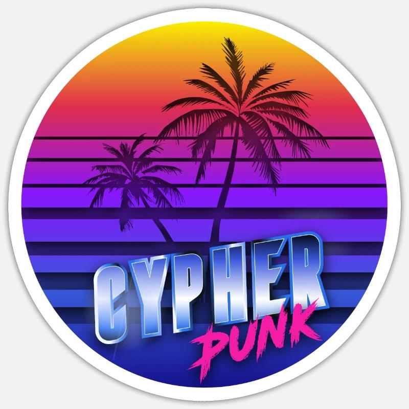 Sticker taille S (10 x 10 cm) - 