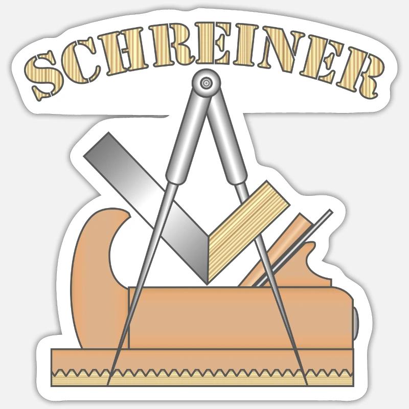 Sticker Größe S (10 x 10 cm) - 