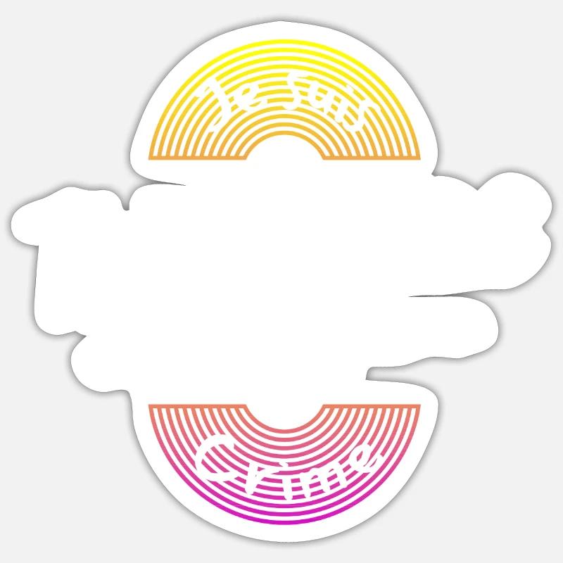 Sticker taille S (10 x 10 cm) - 