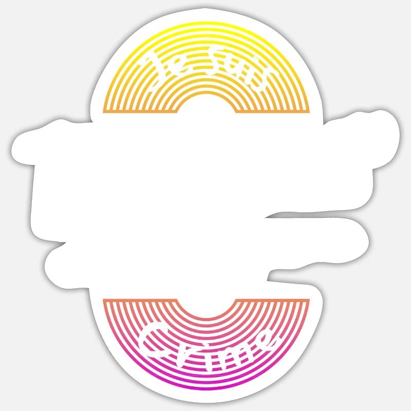 Sticker taille S (10 x 10 cm) - 
