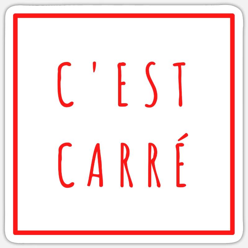 Sticker taille S (10 x 10 cm) - 