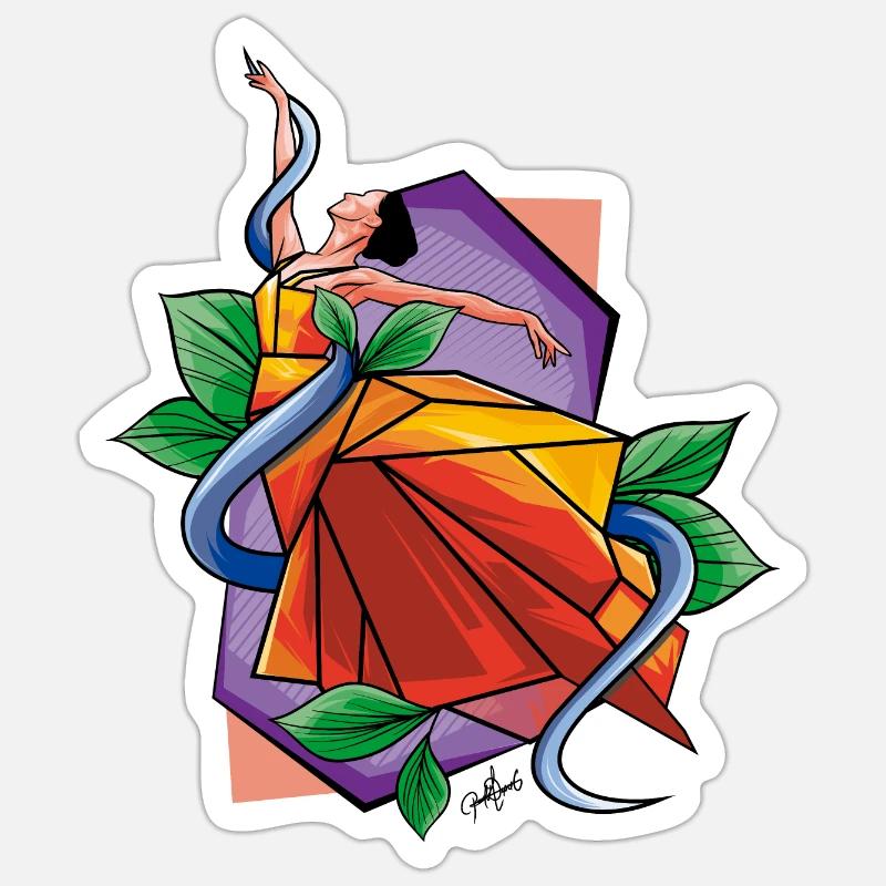 Sticker Größe S (10 x 10 cm) - 