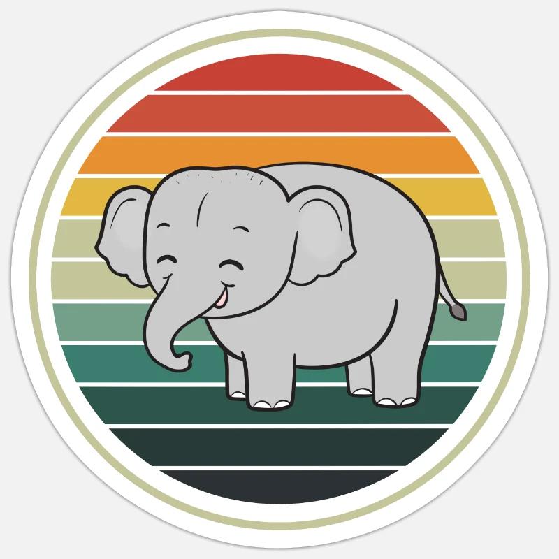 Sticker Größe S (10 x 10 cm) - 