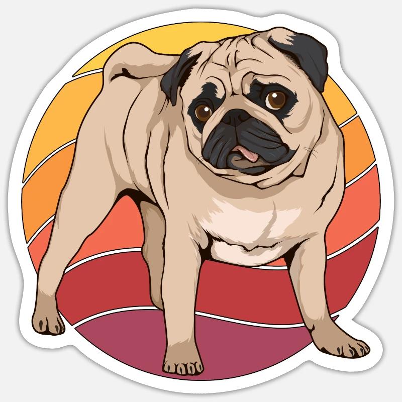 Sticker taille S (10 x 10 cm) - 