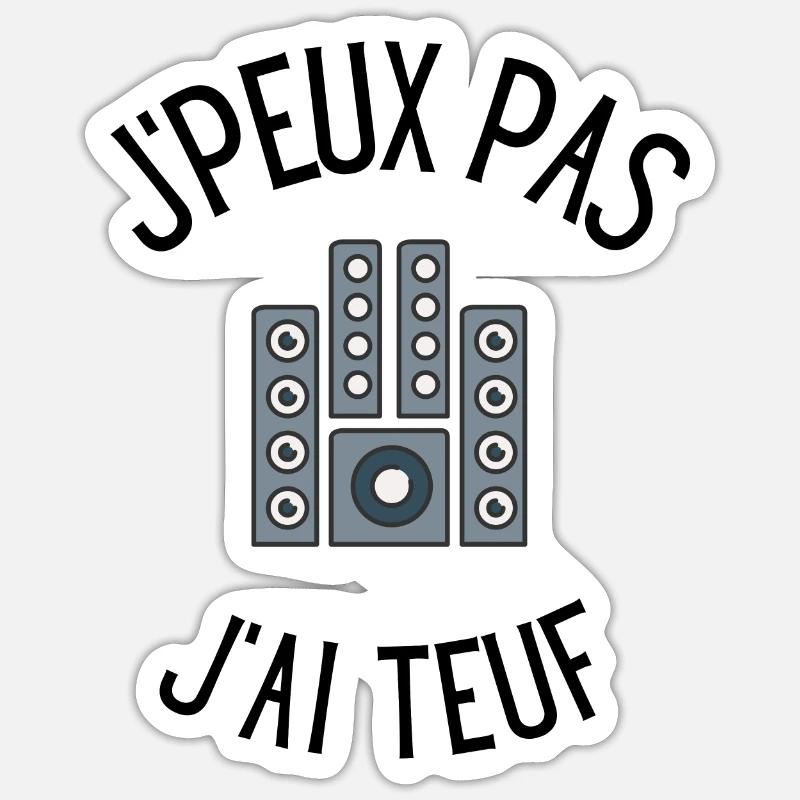 Sticker taille S (10 x 10 cm) - 