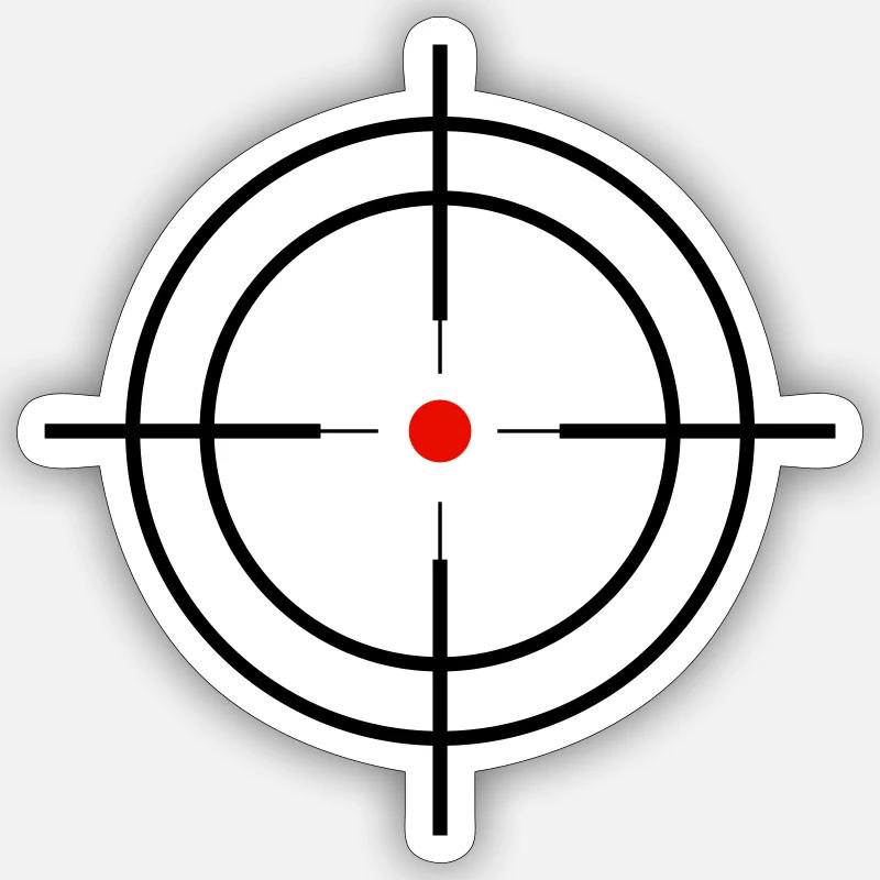 target Sticker size S (10 x 10 cm)