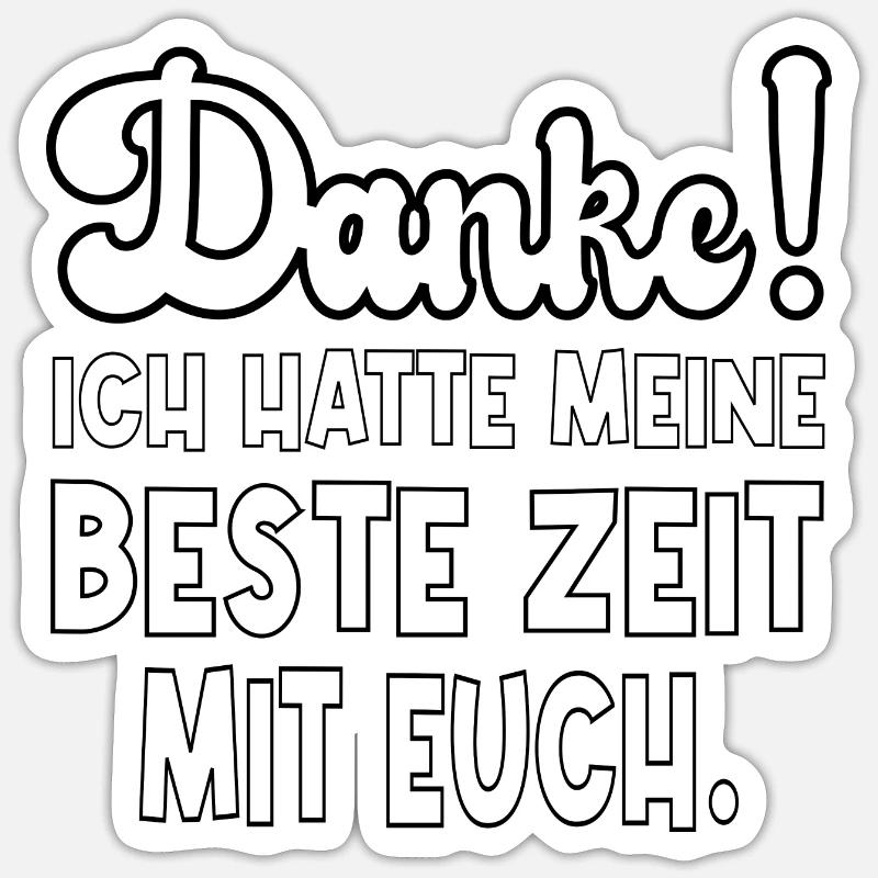Sticker Größe S (10 x 10 cm) - 