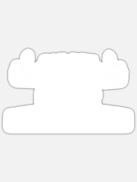 Pfalz Pfälzer Rheinlandpfalz Heimat Spruch - Sticker Größe S (10 x 10 cm) - Mattweiß