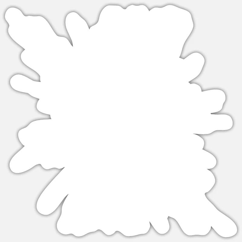 Explosion - Vintage Vector Lignes Sticker taille S (10 x 10 cm)