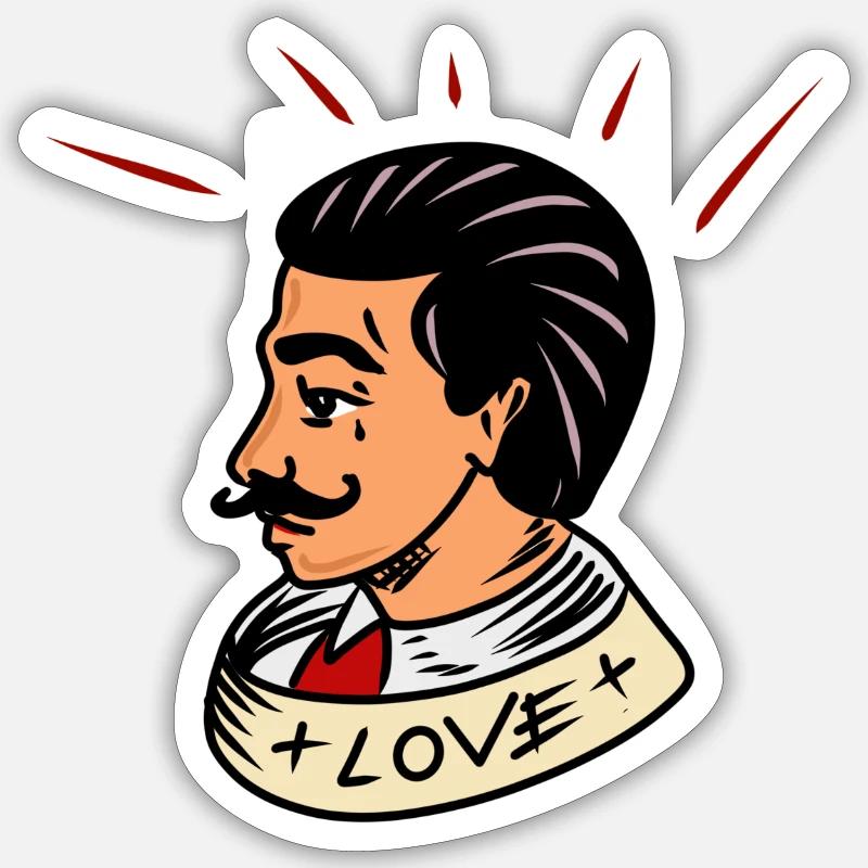 Sticker Größe S (10 x 10 cm) - 