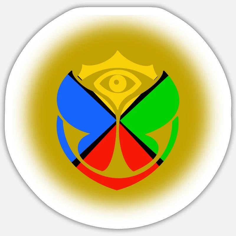 Sticker taille S (10 x 10 cm) - 