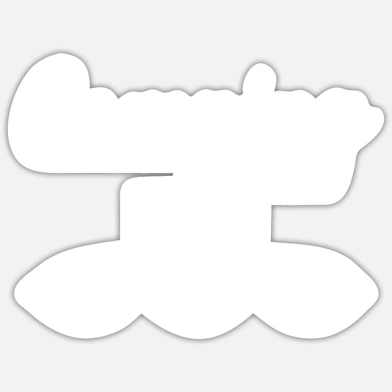 Sticker Größe S (10 x 10 cm) - 