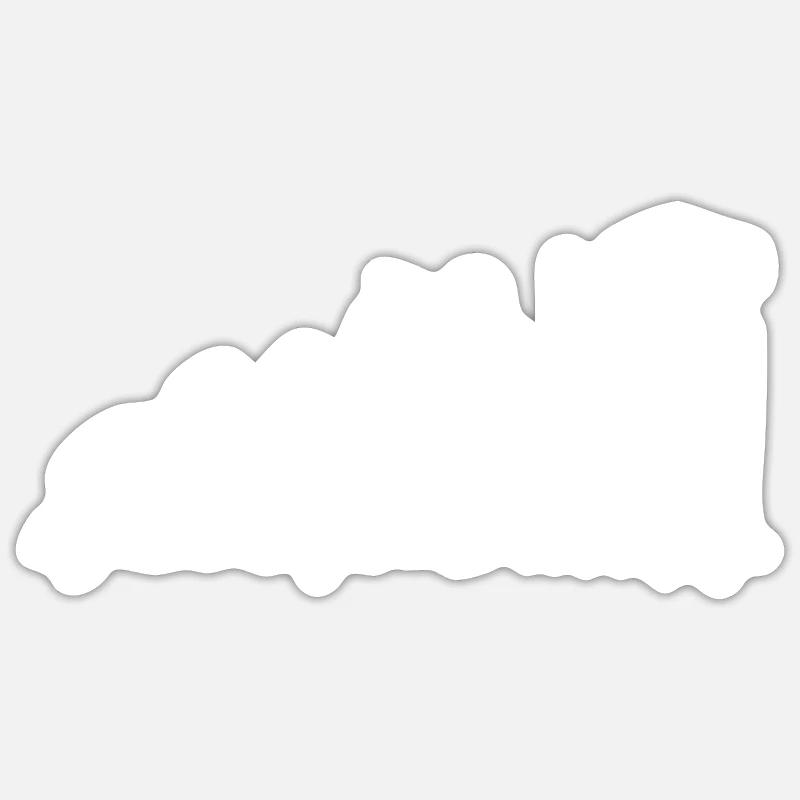 Evolution Hochsprung Leichtathletik Sticker Größe S (10 x 10 cm)