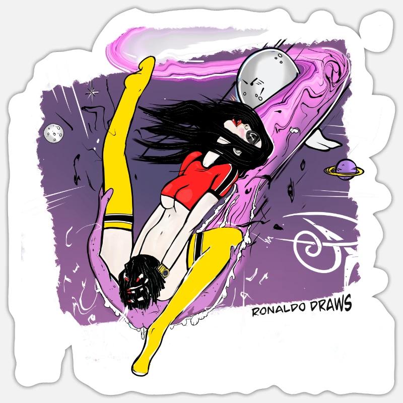 Sticker taille S (10 x 10 cm) - 