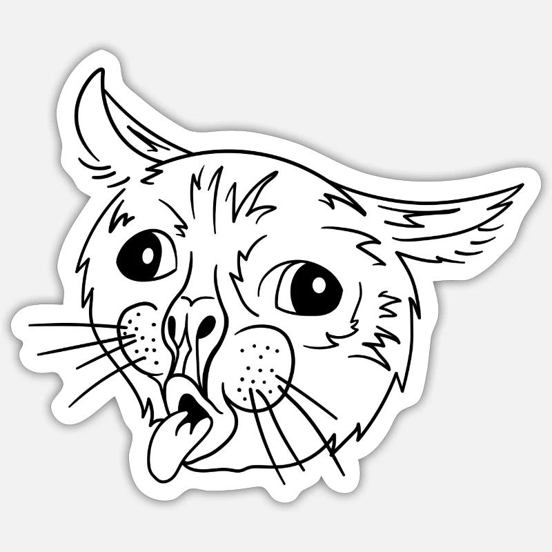 Sticker taille S (10 x 10 cm) - 