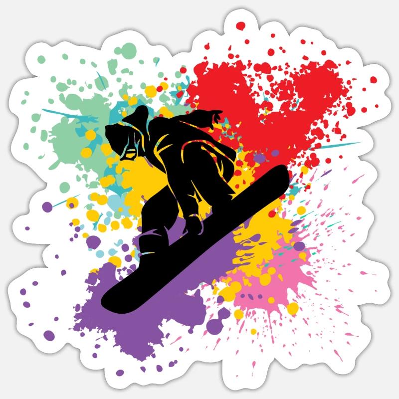 Sticker Größe S (10 x 10 cm) - 