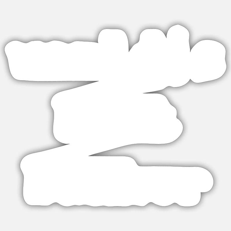 Sticker taille S (10 x 10 cm) - 