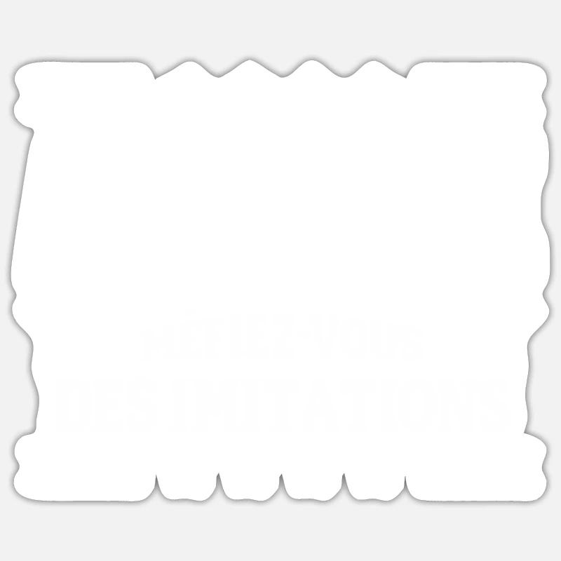 Sticker taille S (10 x 10 cm) - 