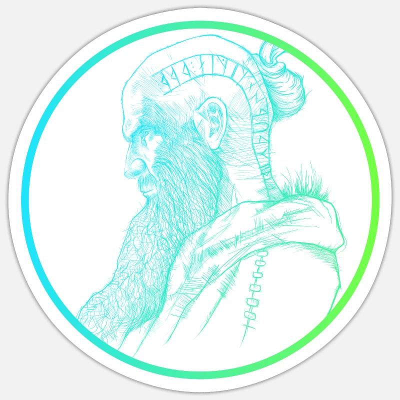 Sticker Größe S (10 x 10 cm) - 
