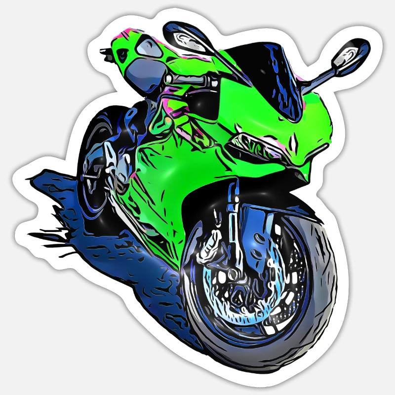 Sticker Größe S (10 x 10 cm) - 