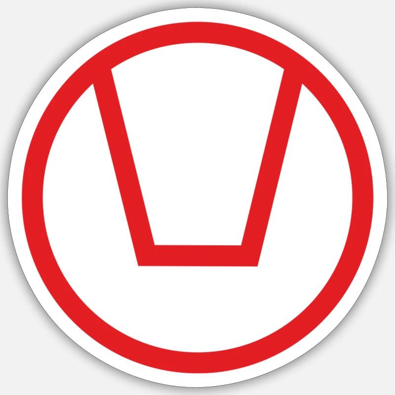 Échangistes - Sticker taille S (10 x 10 cm) - blanc mat