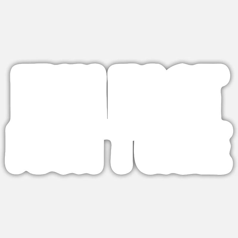 Sticker Größe S (10 x 10 cm) - 
