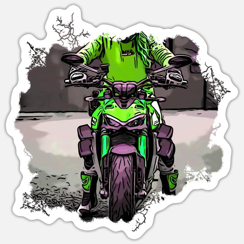 Sticker taille S (10 x 10 cm) - 