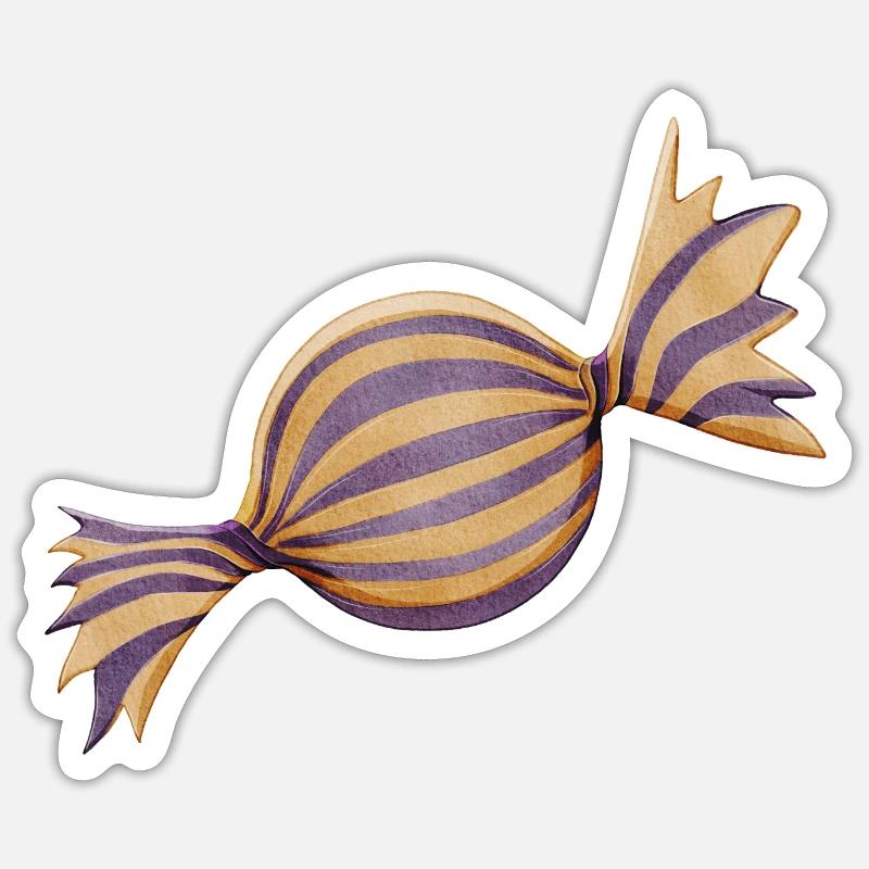 Candy - Sticker size S (10 x 10 cm) - white matte