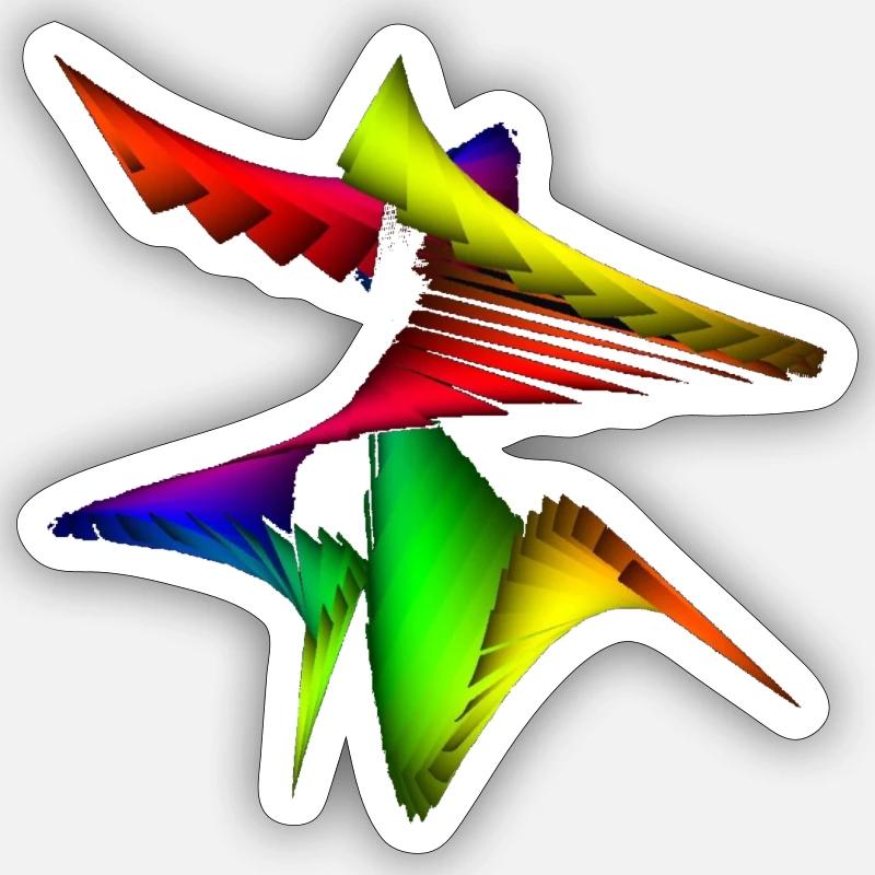 Sticker taille S (10 x 10 cm) - 