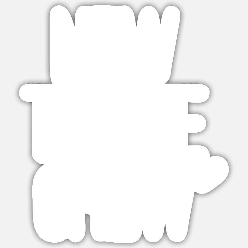 Sticker Größe S (10 x 10 cm) - 