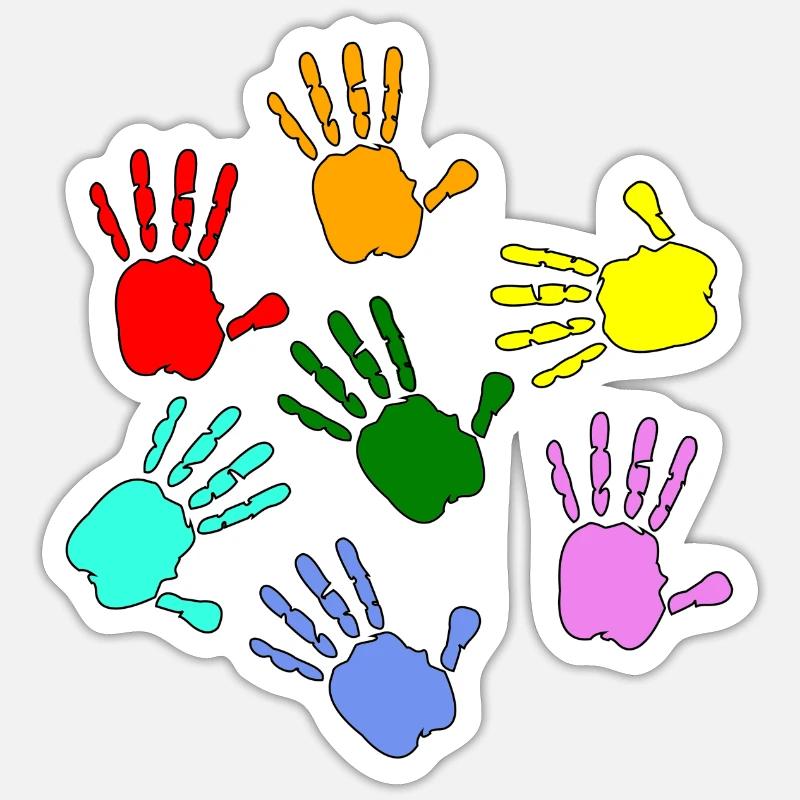 Sticker Größe S (10 x 10 cm) - 