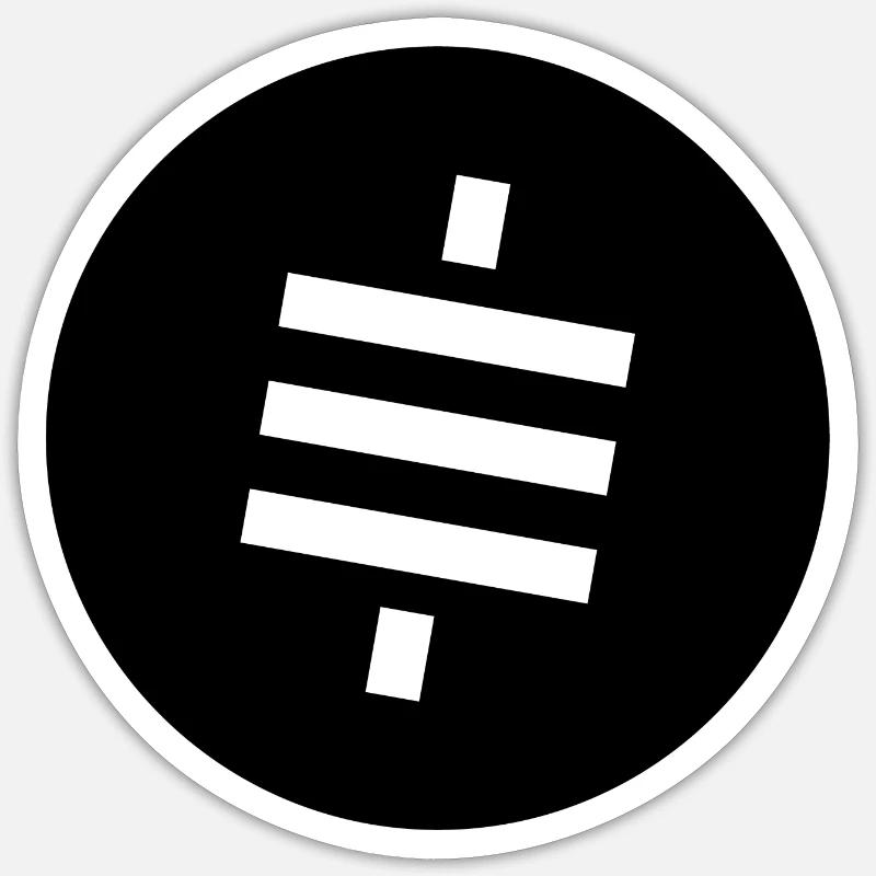 Sticker Größe S (10 x 10 cm) - 